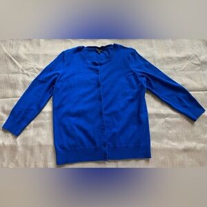 Talbots Cardigan women’s medium royal blue